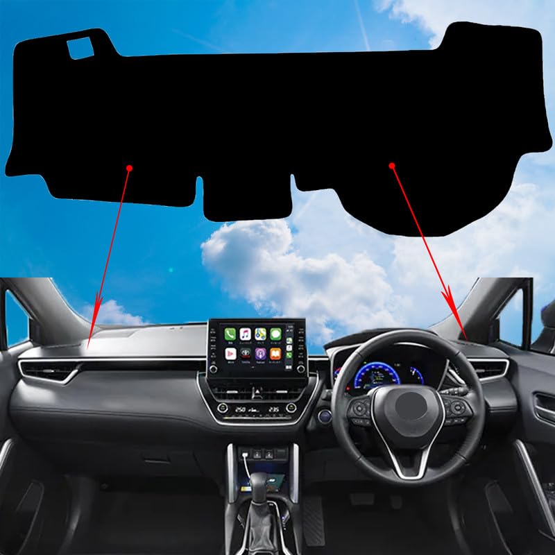 Коврик на приборную панель для Honda N-WGN (2-е поколение, JH3/JH4), совместим с N-WGN, материал — фланель, водонепроницаемый, термостойкий, износостойкий