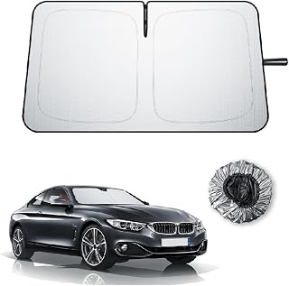 Солнцезащитный экран BIBIBO 2026 для BMW 3 серии G20 и BMW 4 серии G22, передний, с сумкой для хранения